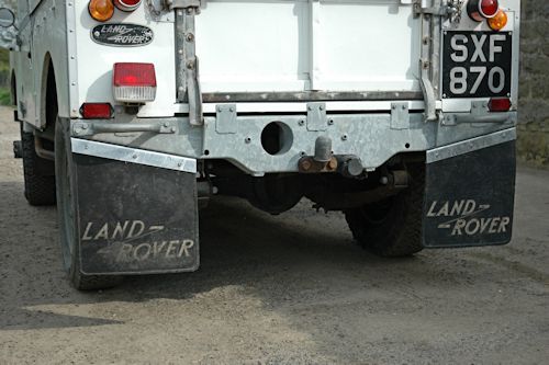 land rover series 3 mud flaps